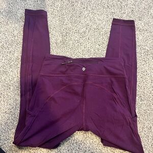 Lululemon Purple Leggings